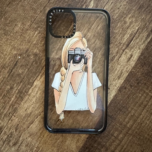 Casetify Camera Girl Transparent Case iPhone 11 Pro Max case. - Picture 3 of 3